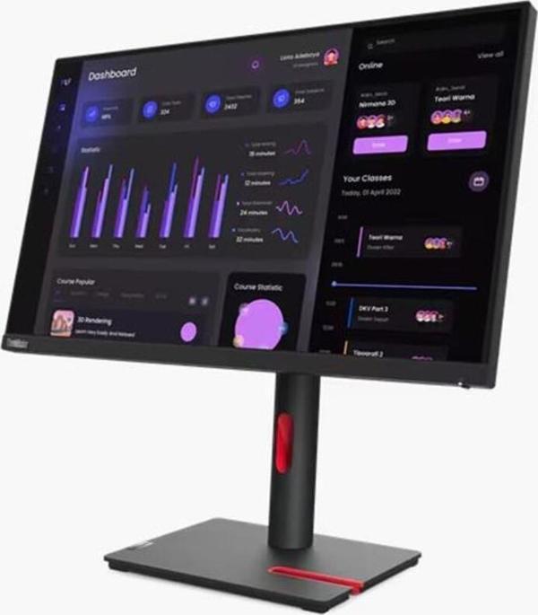 23.8 T24I-30 63CFMATXTK 4MS 60HZ WLED HDMI+VGA+DP MONITOR - Image 1