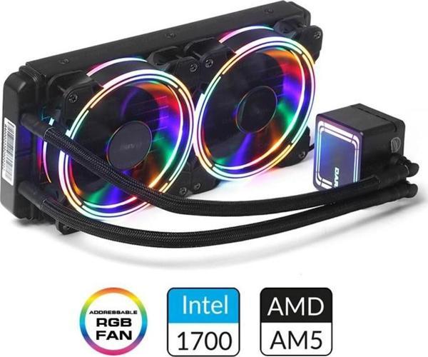 DKCCW246 AQUAFORCE W246 240MM FİXED RGB LEDLİ SIVI SOĞUTMA - Image 1