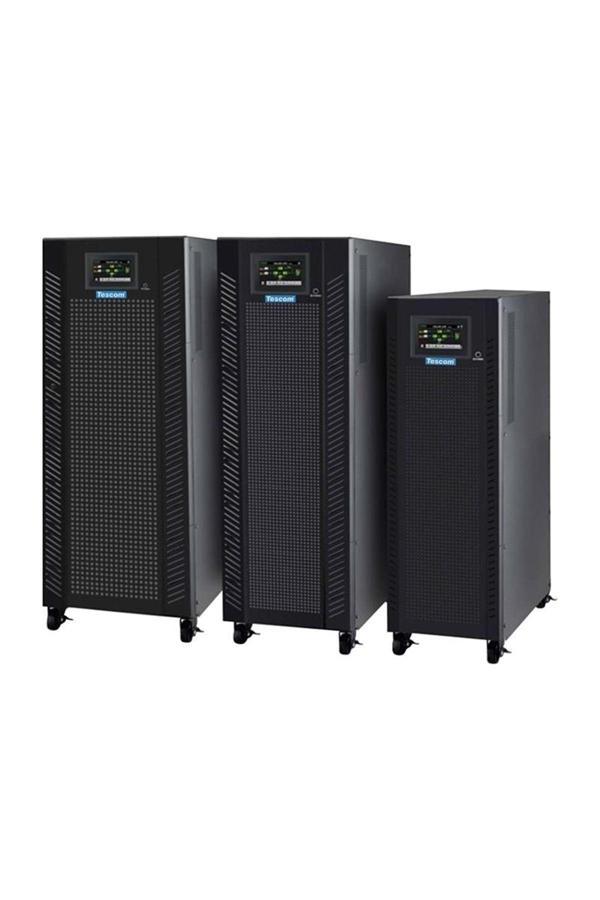 Teos 310 10kva 3f/3f (20X9AH) 5/10dk Rs-232 Pf;0,9 Lcd Onlıne Ups (TRIFAZE) - Image 1