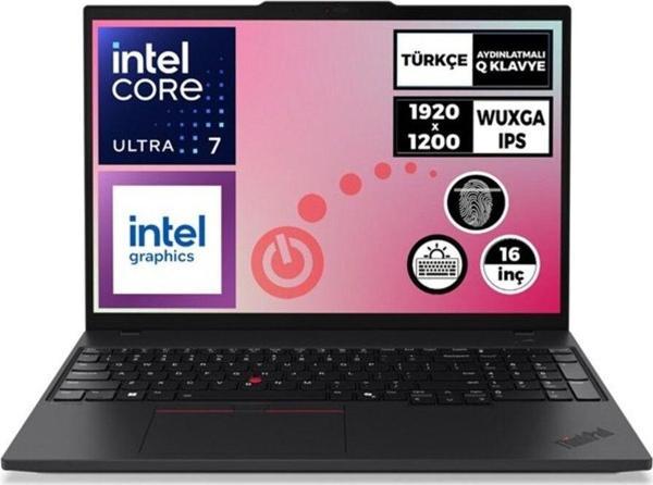 NB THINKPAD E16 21MA008YTX ULTRA 5 125U 16GB 512SSD O/B 16 DOS - Image 1