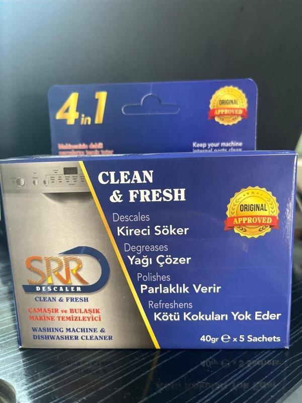 Srr Çamaşır Ve Bulaşık Makinesi Temizleyici 15 Adet - Image 1
