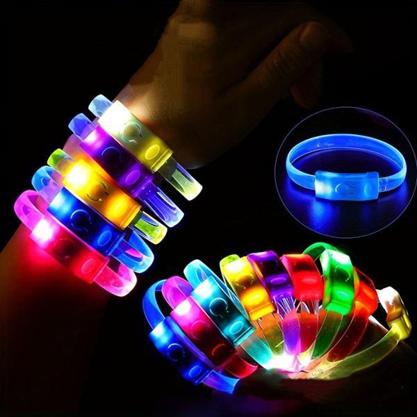 Festival & Parti LED Bileklik 3 Farklı Mod Işıklı 1 Adet - Image 1
