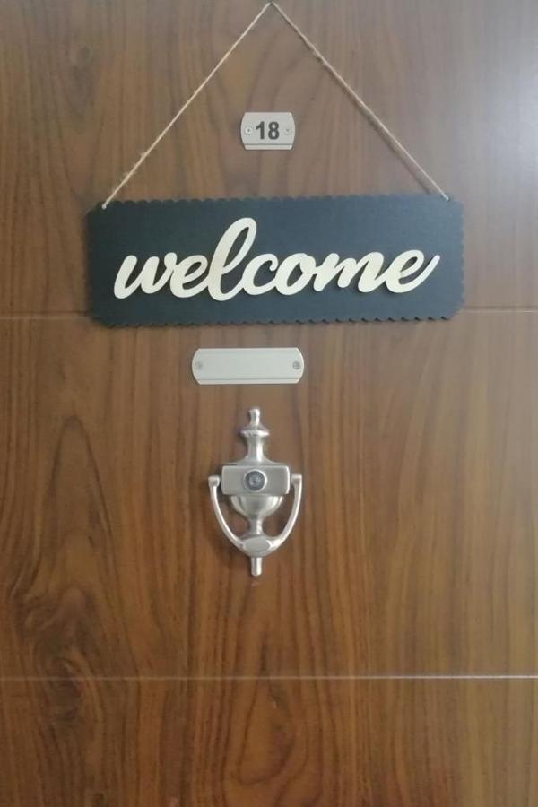 Welcome Kapı Süsü Ahşap Kapı Süsü Dekoratif Süs Duvar Süsü - Image 1
