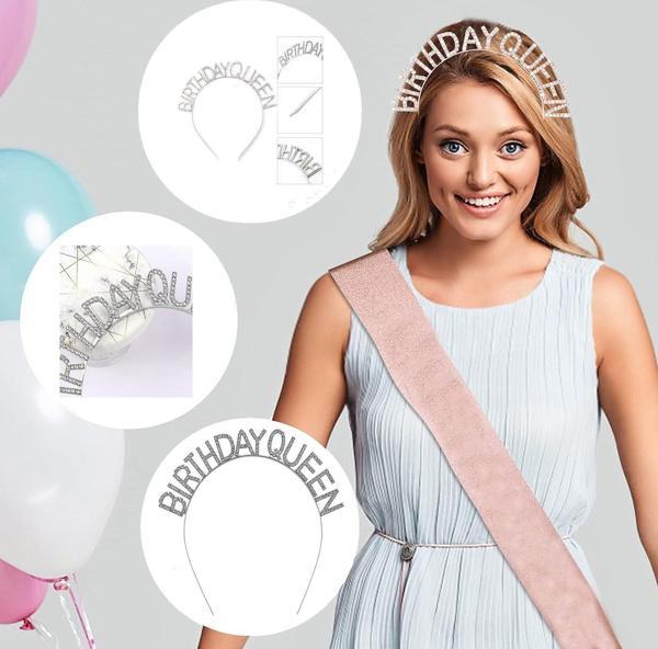 Birthday Queen Yazılı Kraliçe Taç - Image 1