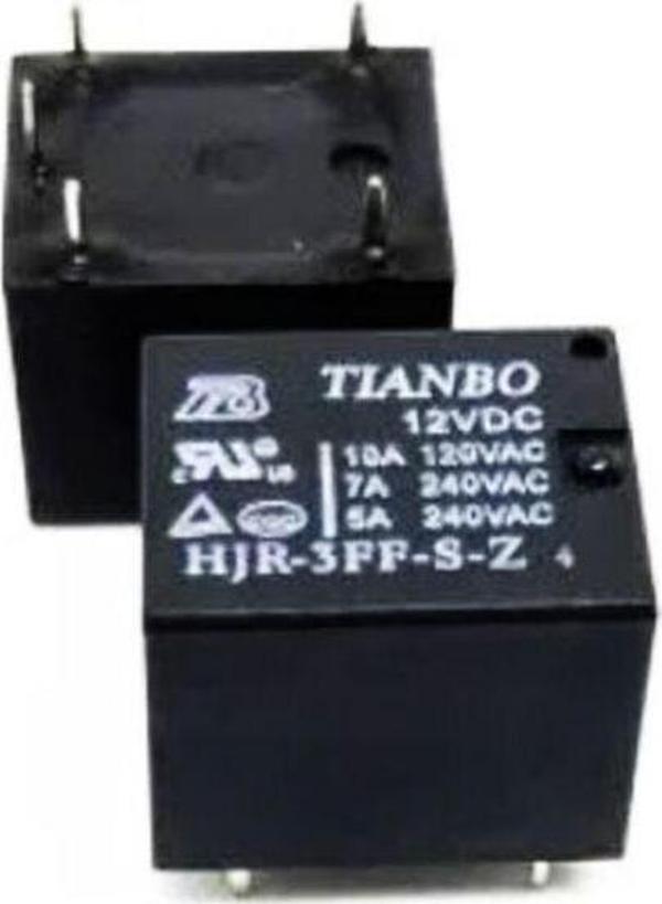 Fapatech HJR-3FF-S-Z/12VDC 10A 12VDC Tianbo Röle 5 Pin  - Image 1
