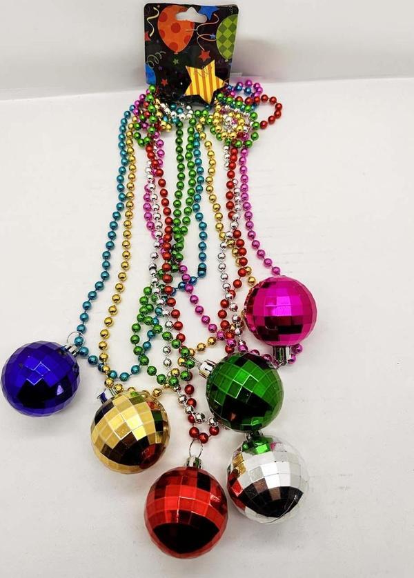 Disko Topu Kolye Seti 6 Adet - Image 1