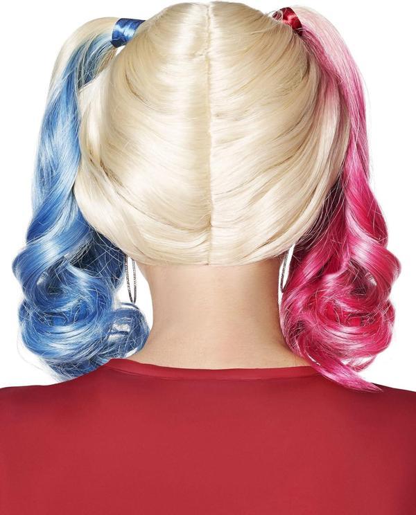 Suicide Squad Harley Quinn Kostüm Peruk - Image 1