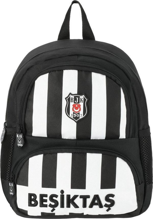 Beşiktaş Nakış Detaylı Çubuklu Anaokulu Çantası - 25340 - Image 1