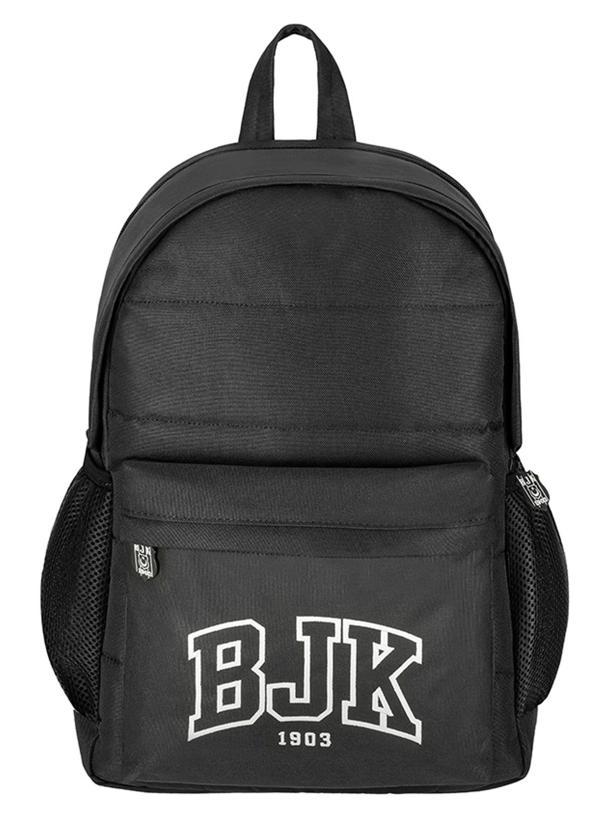 Beşiktaş Siyah Kolej Sırt Çantası - BJK 1903 Nakışlı - Erkek Çocuk - ME25325 - Image 1