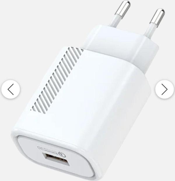 Sword 3.0 Micro Şarj Seti Qualcomm Sw-Ca46M Beyaz Qc18W - Image 1