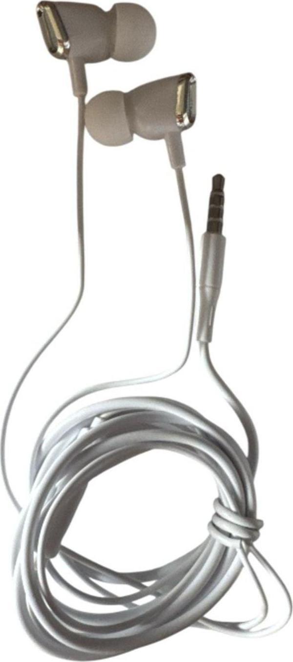 Sword Slc01 Mikrofonlu Kablolu Kulak İçi Kulaklık 3.5Mm Jack Girişli Beyaz - Image 1