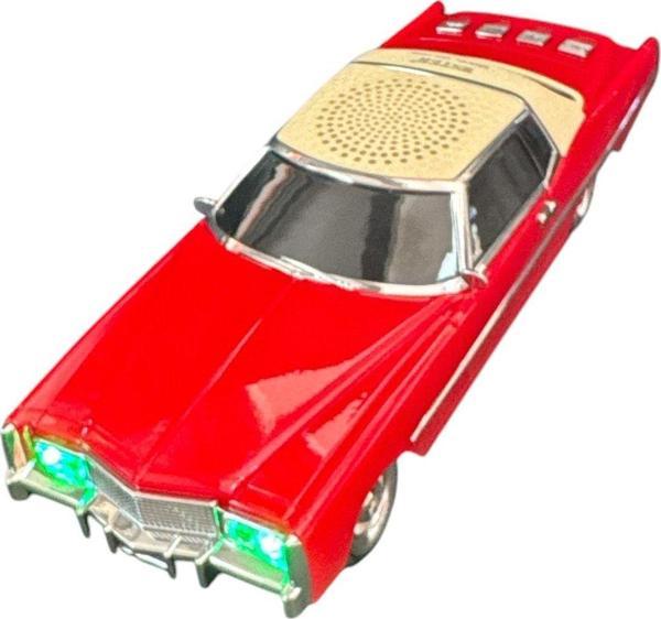 Rosepremium Wster Ws-1966 Araba Görünümlü Taşınabilir Kablosuz Bluetooth Hoparlör - Image 1