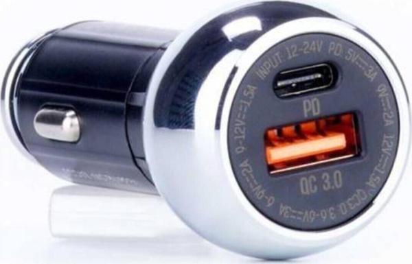 Sword /Çift Usb Qc3.0 Araç Şarj / Çakmaklık Adaptörü - Image 1