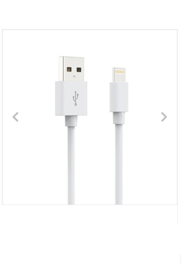 Sword Kablo Sw-Aeco Eko İos Lightning 2 Metre Beyaz - Image 1