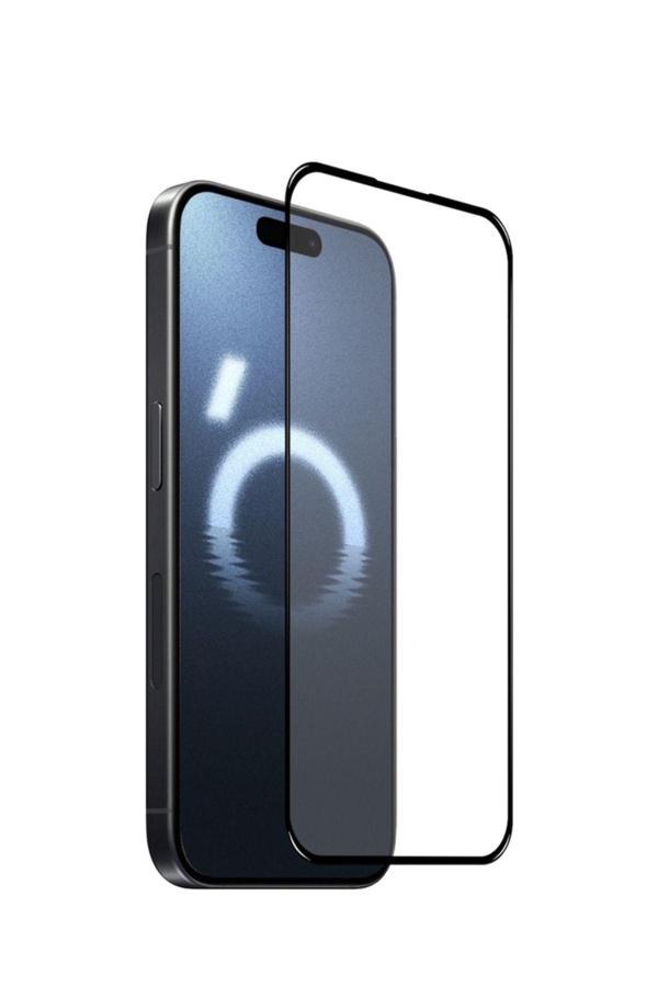 Blue Spectrum İphone 16 Pro Max Uyumlu  Tam Kaplayan Seramik Ekran Koruyucu - Image 1