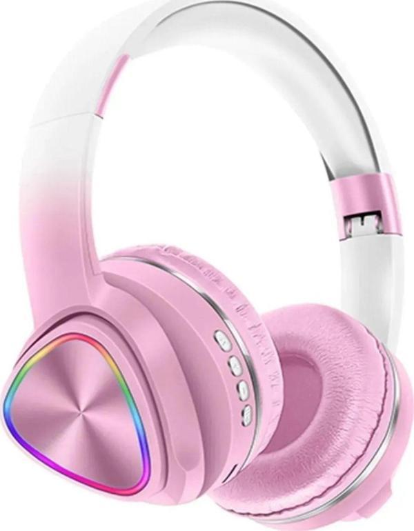 Rosepremium Z11Bt Kablosuz Kulak Üstü Rgb Led Işıklı Stereo Bluetooth Kulaklık - Image 1