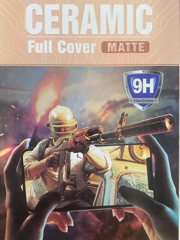 Blue Spectrum Iphone 12 Mat Seramik Ekran Koruyucu Siyah - Image 1