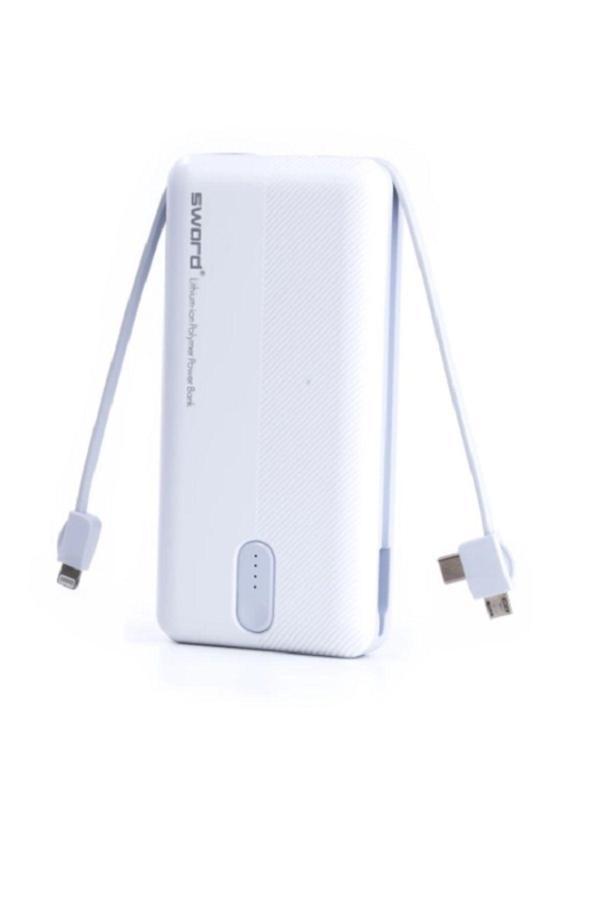 Sword Powerbank Sw-10Po3 3 Çıkışlı 10000 Mah - Image 1