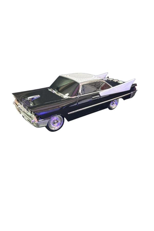 Rosepremium Ws-1965 Araba Görünümlü Taşınabilir Kablosuz Radyolu Bluetooth Hoparlör Siyah - Image 1