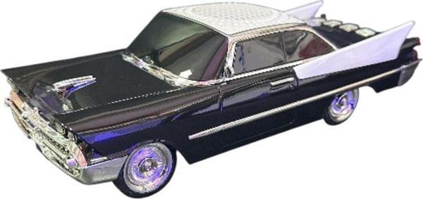 Rosepremium Ws-1965 Araba Görünümlü Taşınabilir Kablosuz Radyolu Bluetooth Hoparlör Siyah - Image 1