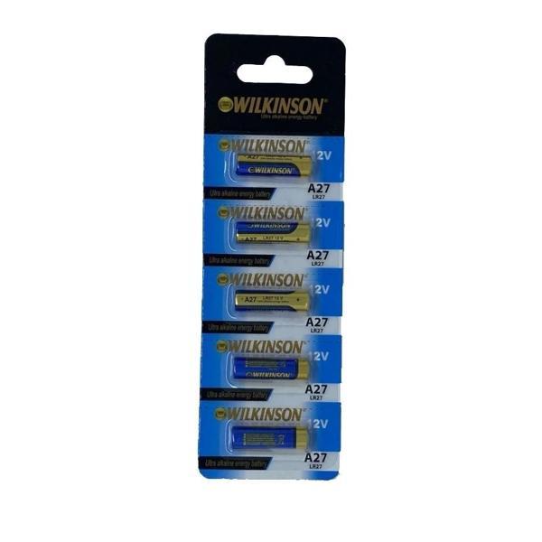 Wilkinson 27a Mn27 12v Alkalin Pil Kepenk Anahtar Pili Beşli Paket - Image 1