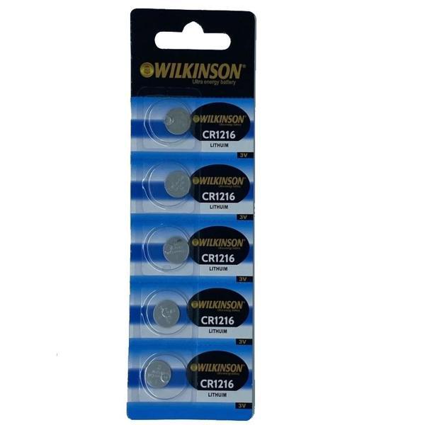 Wılkınson 1216 3v Lityum Düğme Pil 5'li Paket - Image 1