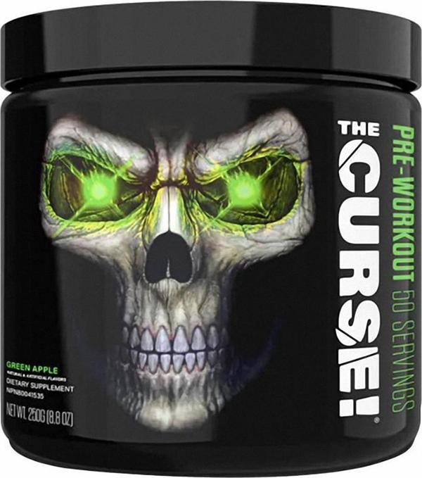 JNX Sports The Curse Pre-Workout 250 Gr YEŞİL ELMA AROMALI - Image 1