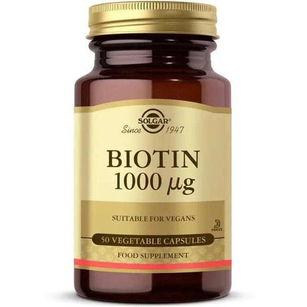 Solgar Biotin 1000 Mcg 50 Kapsül - Image 1