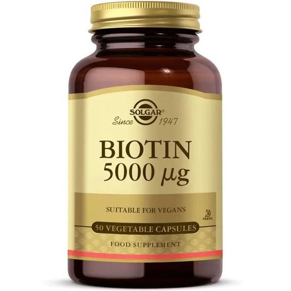 Solgar Biotin 5000 Mcg 50 Kapsül - Image 1