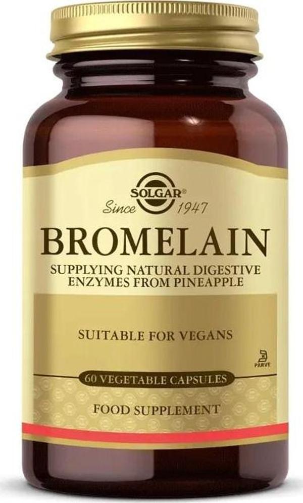 Solgar Bromelain 60 Kapsül - Image 1