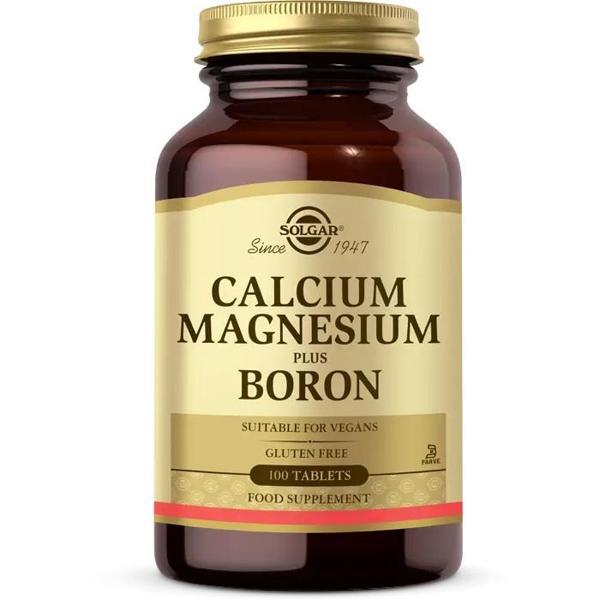 Solgar Calcium Magnesium Plus Boron 100 Tablet - Image 1