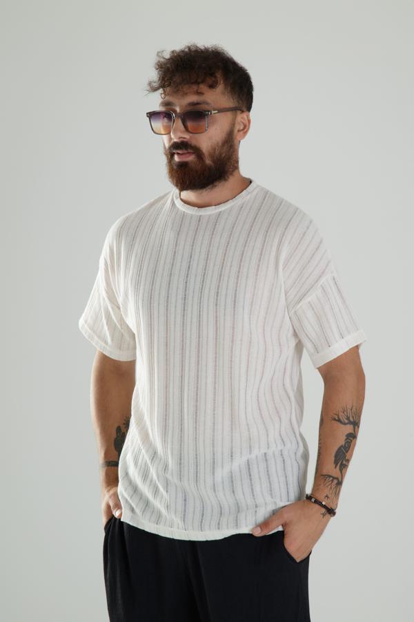Tasarım Beyaz T-Shirt - Image 1