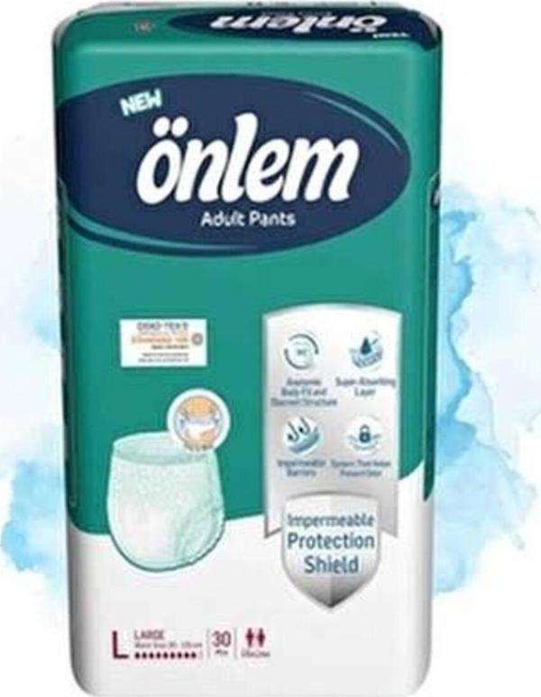 Önlem Emici Külot Hasta Bezi L Beden 30 Adet - Image 1
