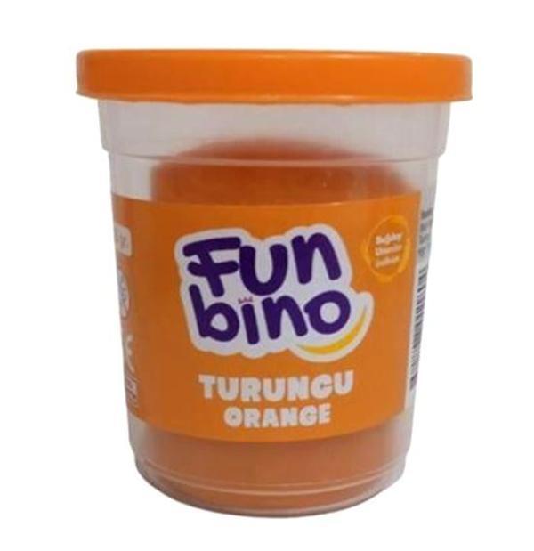 Funbino Oyun Hamuru Tek 115Gr Turuncu - 2 adet - Image 1
