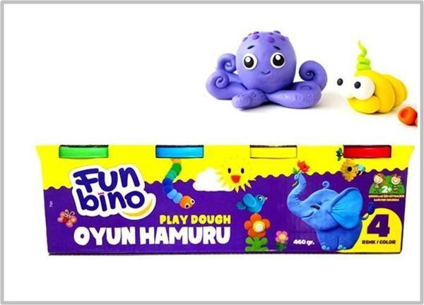 Fun Bino Play Oyun Hamuru 4Lü - 4 paket - Image 1