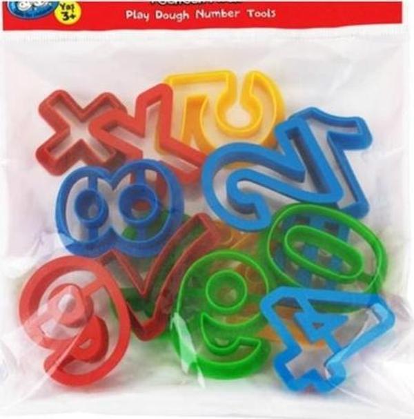 Kiwi Oyun Hamuru Kalıbı Rakamlar - 2 paket - Image 1