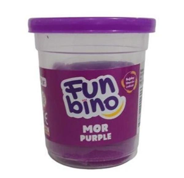 Funbino Oyun Hamuru 115Gr Mor - 4 adet - Image 1