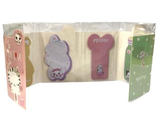 Vagon Cute Cat Yapışkanlı Bloknot - 2 adet - Image 1