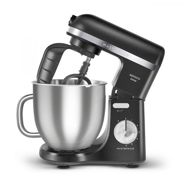 Karaca Mastermaid Chef Ultra M2000W Hamur Yoğurma Makinesi Shiny Black 7L - Image 1