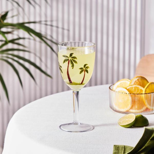 Karaca Palmera Akrilik Kadeh 420 ml Şeffaf  - Image 1