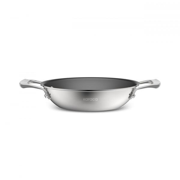 Karaca Plasma Steel 3Ply İndüksiyon Tabanlı Çelik Sahan 20 Cm - Image 1