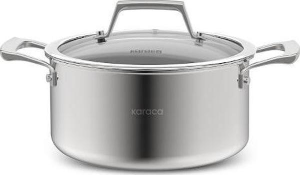 Karaca Plasma Steel 3Ply İndüksiyon Tabanlı Çelik 20 Cm - Image 1