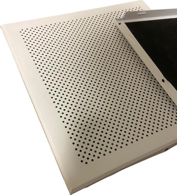 Mete Panel Alüminyum Asma Tavan 5 m2 30*30 Tam Takım Beyaz Renk - Image 1