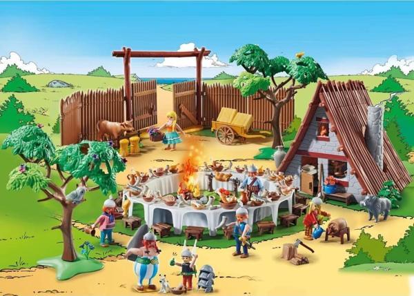 Playmobil Asteriks Büyük Köy Festivali Oyun Seti 70931 - Image 1