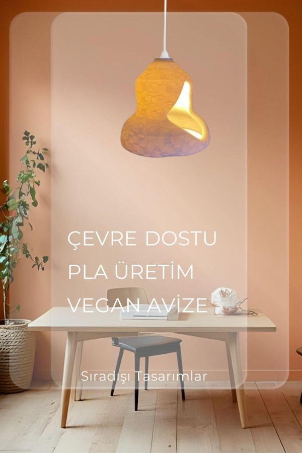 Findify Store Rustik Bohem Tekli Sarkıt Çevre Dostu Avize İskandinav Tasarım Salon Mutfak - Image 1