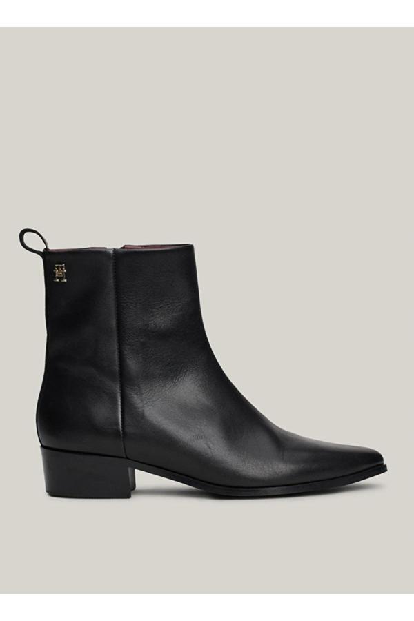 Tommy Hilfiger Kadın Deri Bot FW0FW08103BDS - Image 1