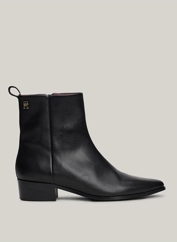 Tommy Hilfiger Kadın Deri Bot FW0FW08103BDS - Image 1