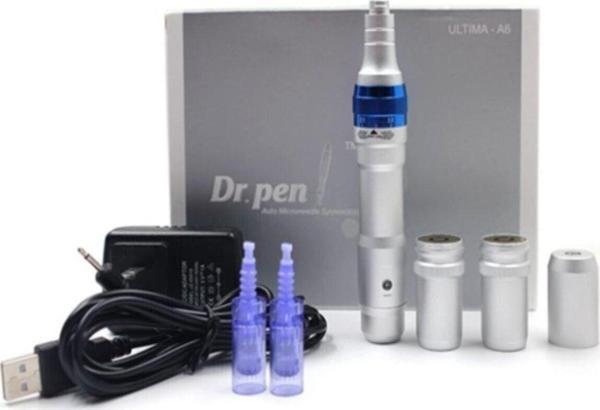 Dr.Pen Auto Microneedle System Dr.Pen Ultima A6 Dermapen - Kalıcı Makyaj- Bb Glow Cihazı Şarjlı 2 Bataryalı - Image 1