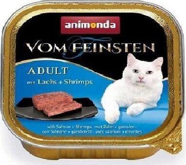 Animonda Vom Feinsten Somon Ve Karidesli Kedi Konservesi 100 Gr - Image 1