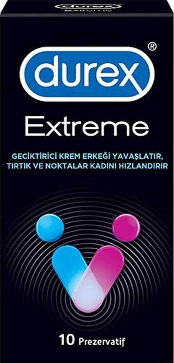 DUREX PREZERVATİF EXTREME 10 LU - Image 1